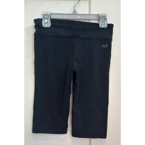 PK Beans Girls Black Biker Shorts Size 10 Athletic PKB sensory friendly